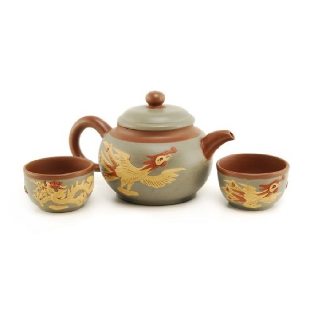 Teavana Phoenix and Dragon Yixing Teapot